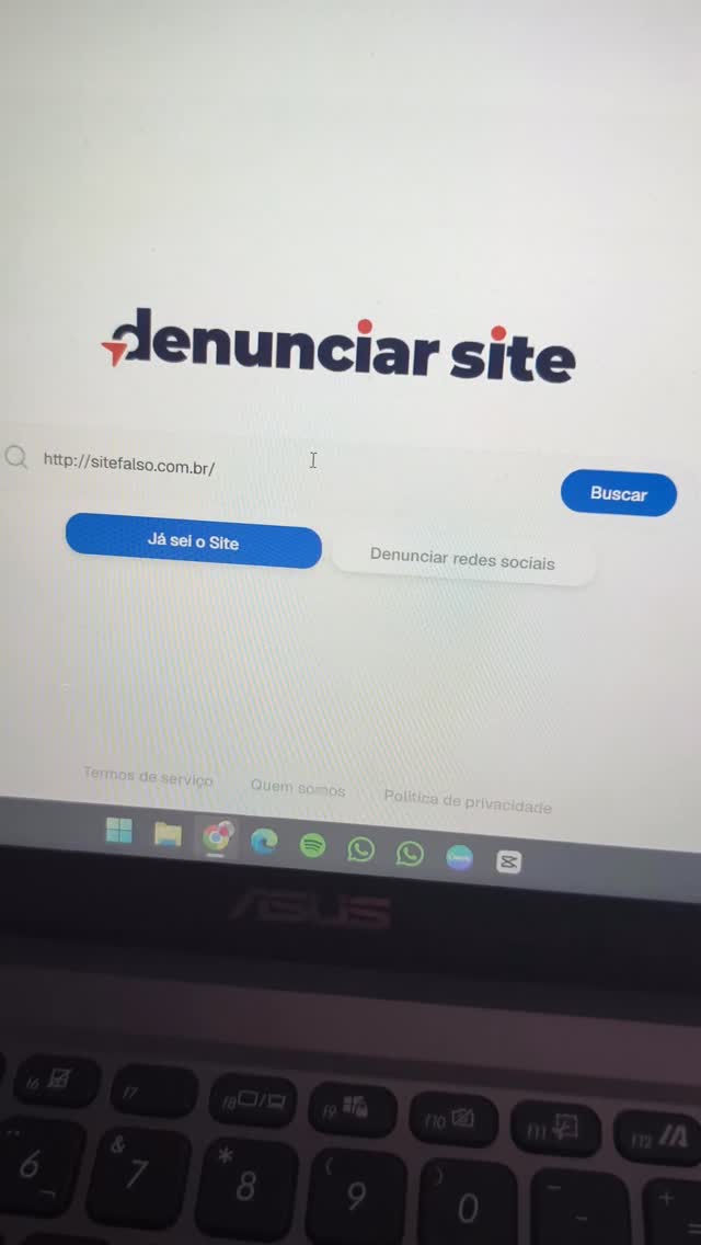 Capa do vídeo: Guia para denunciar perfis e sites falsos